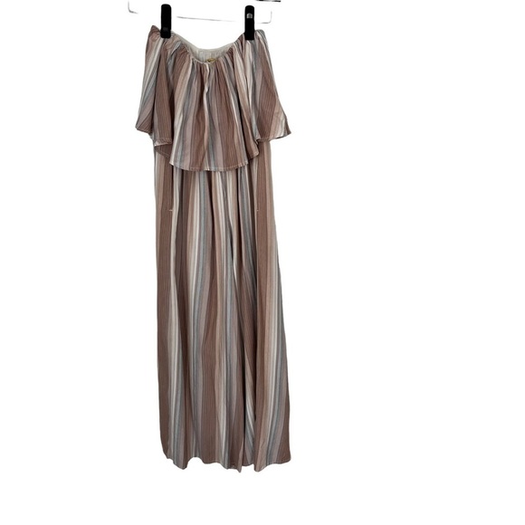 L*SPACE x REVOLVE Paulina Harmony Stripe Strapless Jumpsuit - Picture 5 of 9